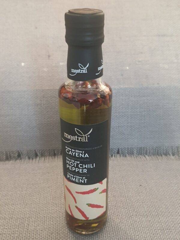 Huile d'olive au piment